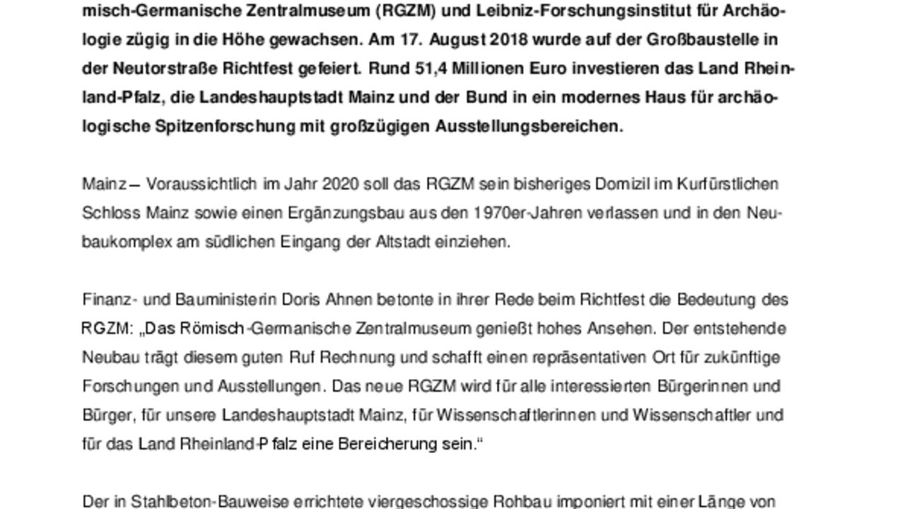 Presseinformation